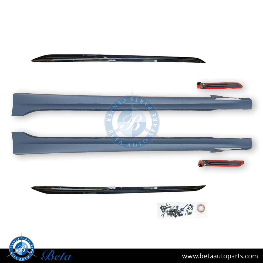 Side Skirt M-Performance with Ambient Lighting for BMW 3 Series G20 2019-up models, Part Number 51778099909 / 51778099910 Side Skirt M-Performance with Ambient Lighting for BMW 3 Series G20 2019-up models, Part Number 51778099909 / 51778099910